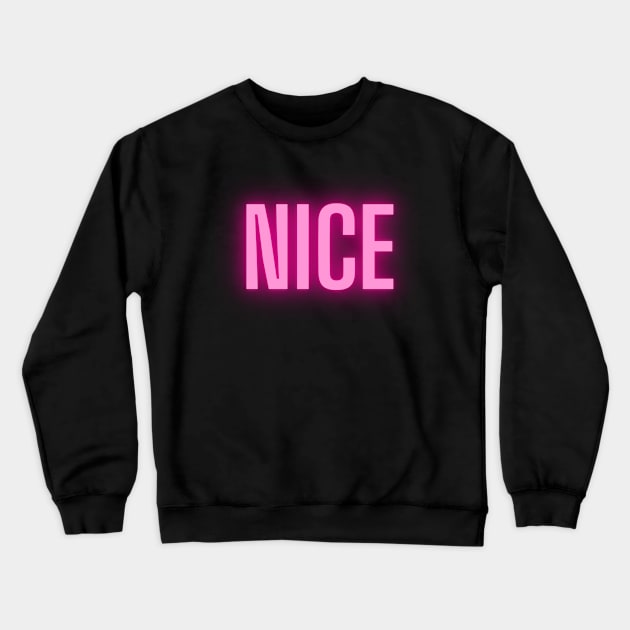 nice purple design Crewneck Sweatshirt by Afido